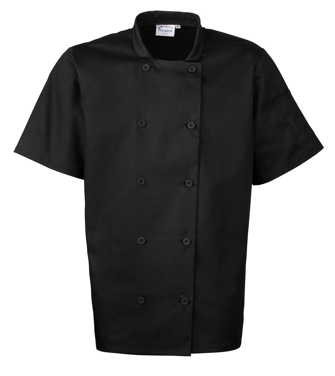 Premier Workwear Short Sleeve Chef's Jacket