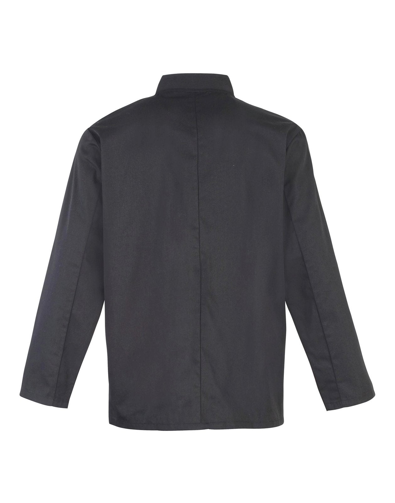 Premier Workwear Chef's Long Sleeve Stud Jacket