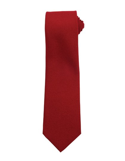 Premier Workwear Work Tie – Burgundy (ca. Pantone 216C)
