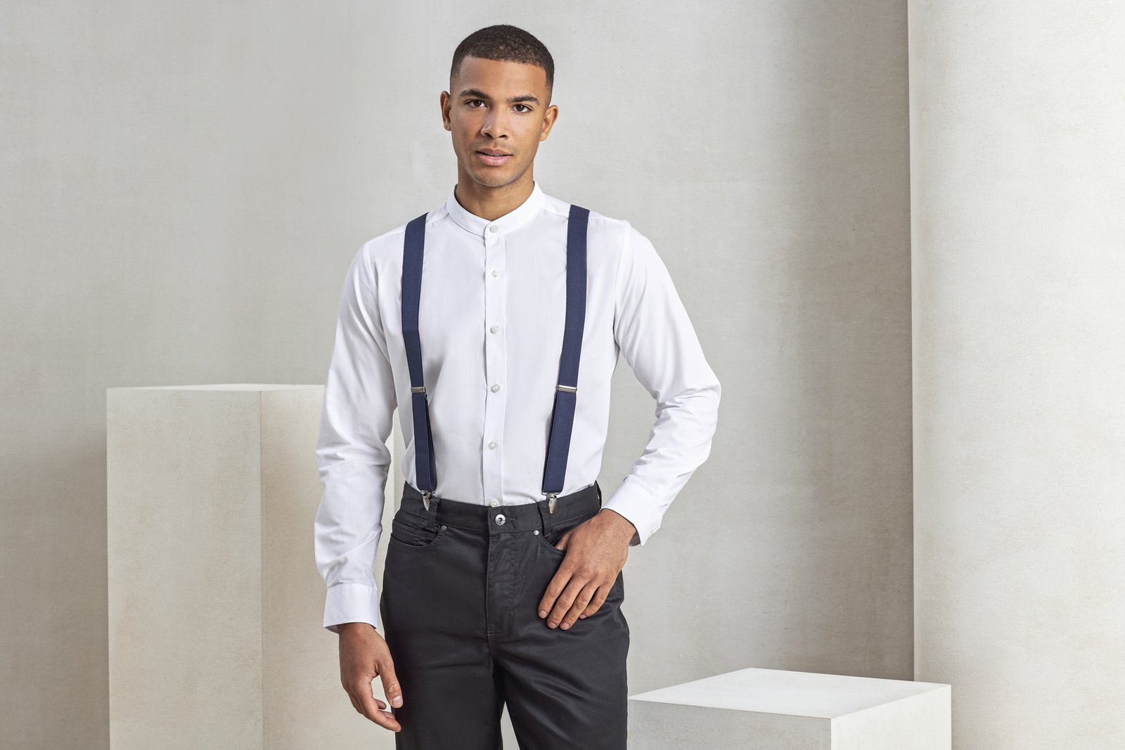 Premier Workwear Clip On Trousers Braces/Suspenders
