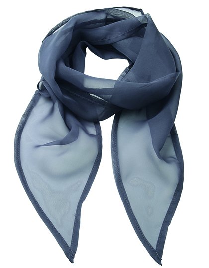Premier Workwear Women's Colours Collection Chiffon Scarf – Steel (ca. Pantone 7545C)