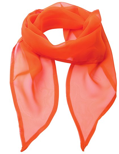 Premier Workwear Women's Colours Collection Chiffon Scarf – Terracotta (ca. Pantone 159C)