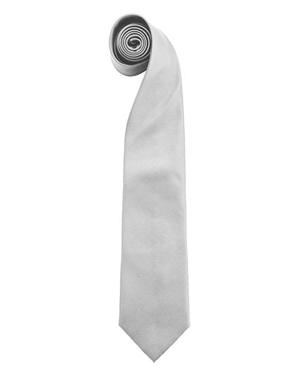 Premier Workwear Colours Orginals Fashion Tie – Pale Grey (Silver) (ca. Pantone 420 C)