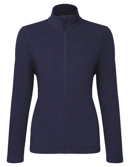 Premier Workwear Women's 'Recyclight' Full ZipMicro Fleece – Navy