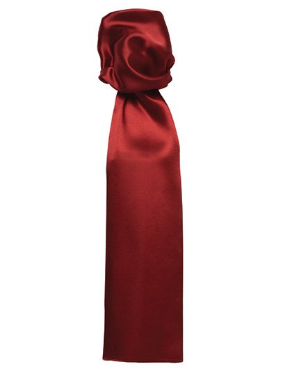 Premier Workwear Women's Business Scarf - Plain – Burgundy (ca. Pantone 7427C)