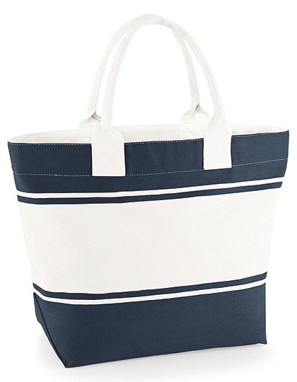 Quadra Canvas Deck Bag – Navy / Off White