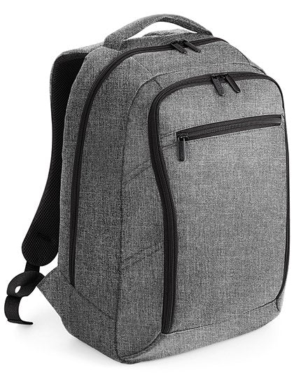 Quadra Executive Digital Backpack – Grey Marl