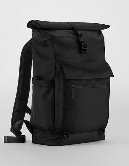 Quadra Axis Roll-Top Backpack – Black