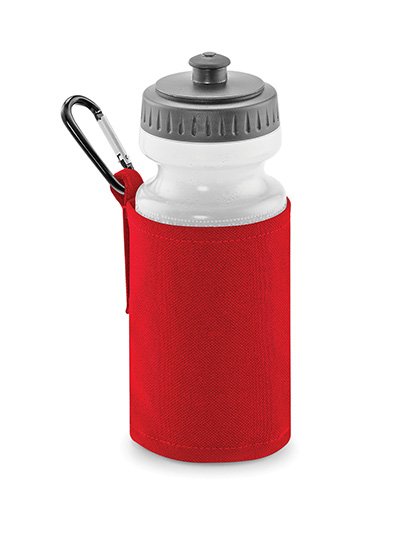 Quadra Water Bottle And Holder – Classic Red