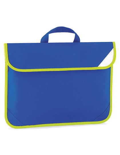 Quadra Enhanced-Viz Book Bag – Bright Royal