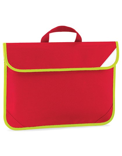 Quadra Enhanced-Viz Book Bag – Classic Red
