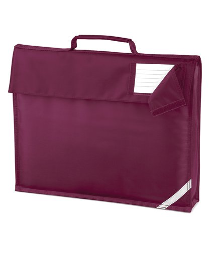 Quadra Junior Book Bag – Burgundy