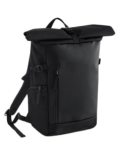 Quadra Zürich Roll-Top Backpack – Black