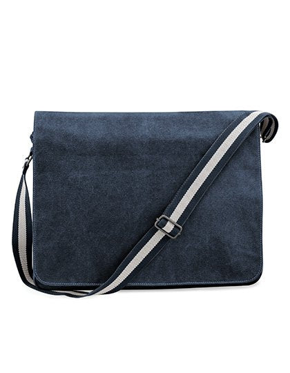 Quadra Vintage Canvas Despatch Bag – Vintage Oxford Navy