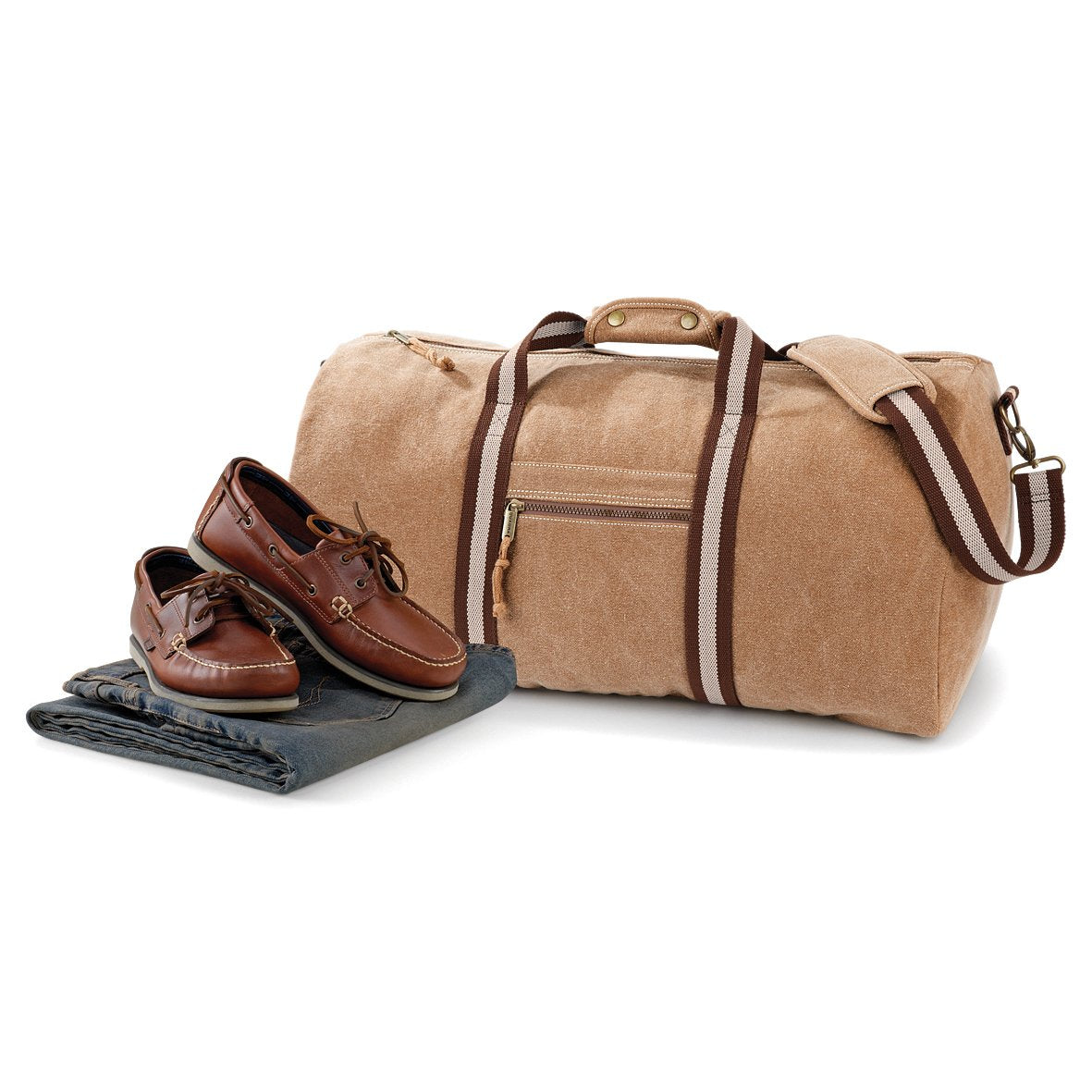 Quadra Vintage Canvas Holdall