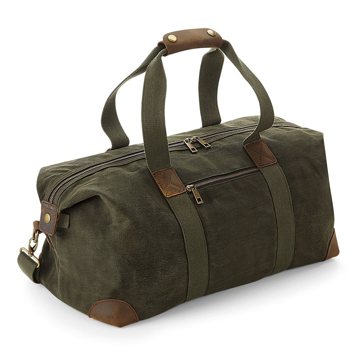 Quadra Heritage Waxed Canvas Holdall