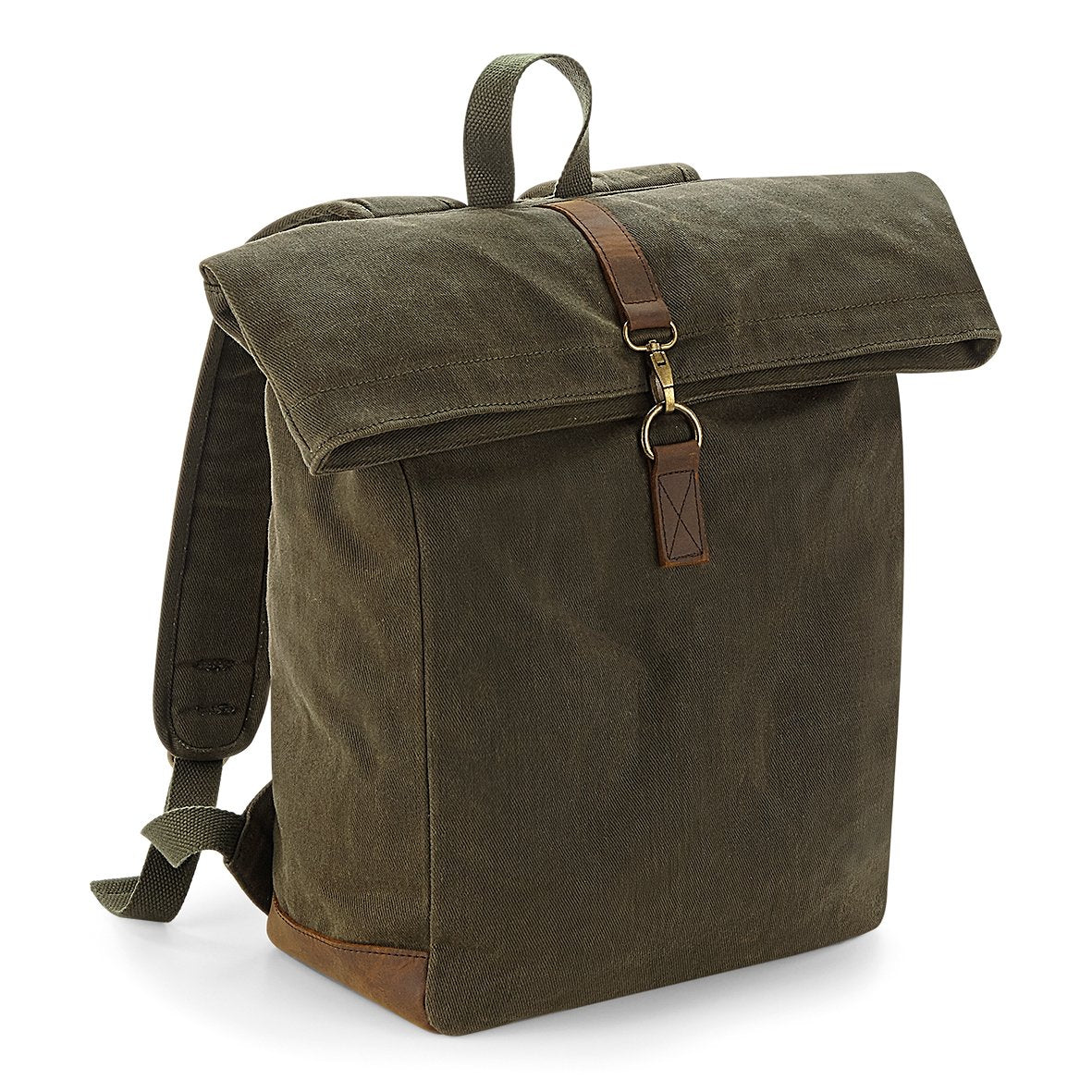 Quadra Heritage Waxed Canvas Backpack