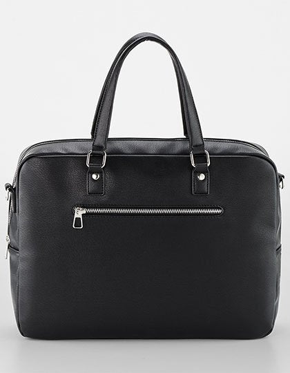 Quadra Tailored Luxe Briefcase – Black