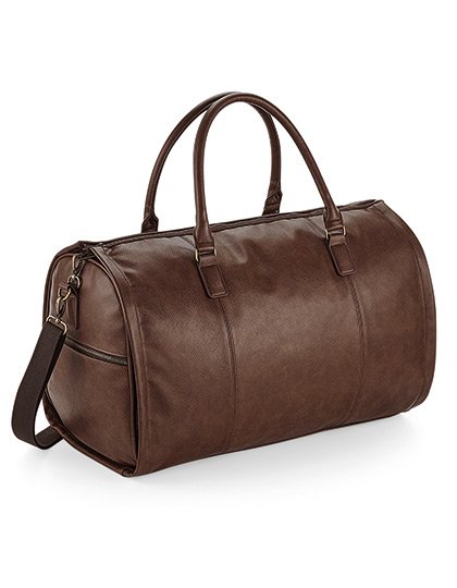 Quadra NuHide® Garment Weekender – Tan