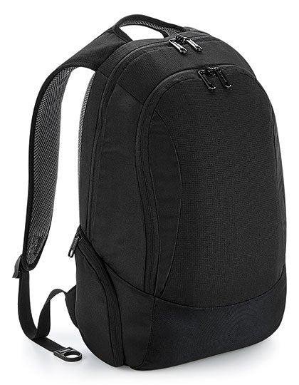 Quadra Vessel™ Slimline Laptop Backpack – Black