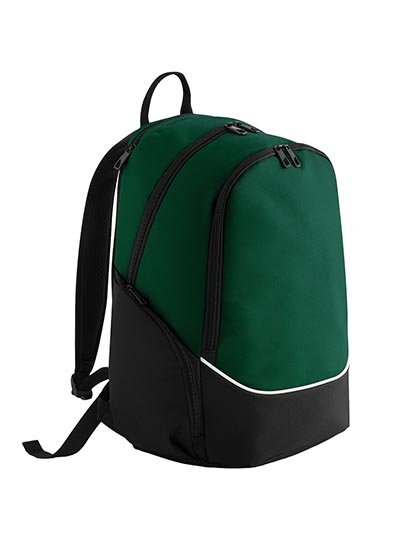 Quadra Teamwear Backpack – Bottle Green / Black