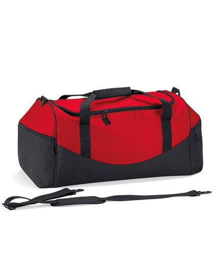 Quadra Teamwear Holdall – Classic Red / Black