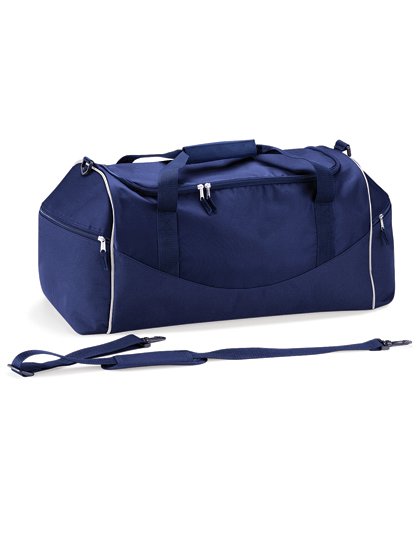 Quadra Teamwear Holdall – French Navy / Putty