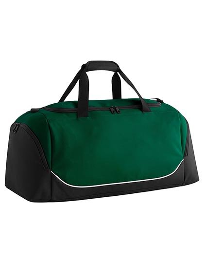 Quadra Teamwear Medium Holdall – Bottle Green / Black