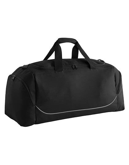 Quadra Teamwear Large Holdall – Black / Grey
