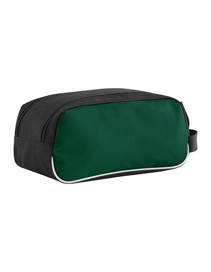 Quadra Teamwear Shoe Bag – Bottle Green / Black