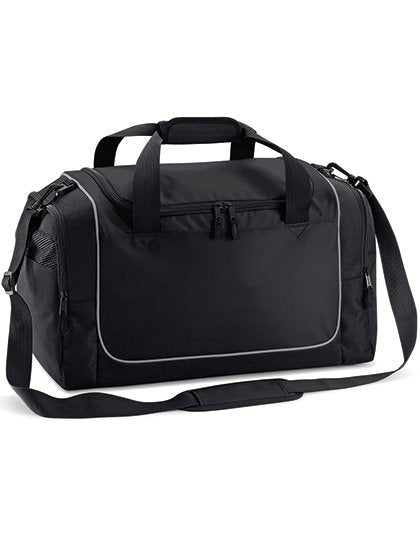 Quadra Teamwear Locker Bag – Black / Light Grey
