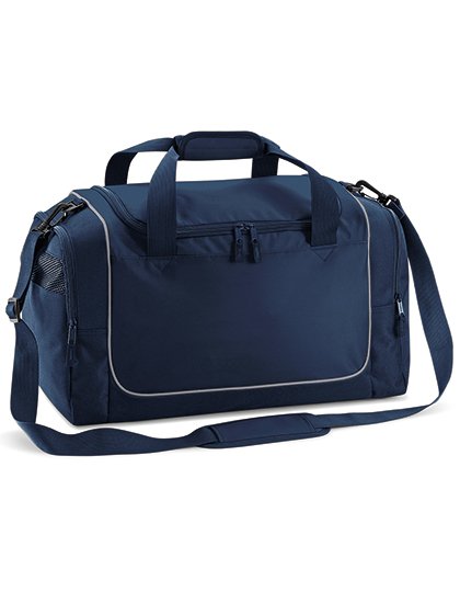 Quadra Teamwear Locker Bag – French Navy / Light Grey