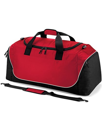 Quadra Teamwear Jumbo Kit Bag – Classic Red / Black