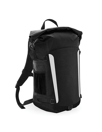 Quadra SLX® 25 Litre Waterproof Backpack – Black / Black