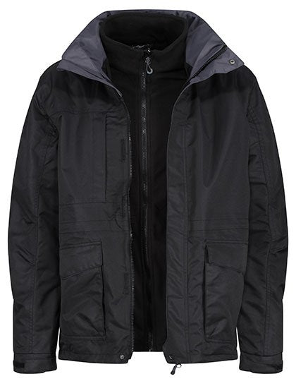Regatta Professional Men's Benson III Breathable 3 in 1 Jacket – Black