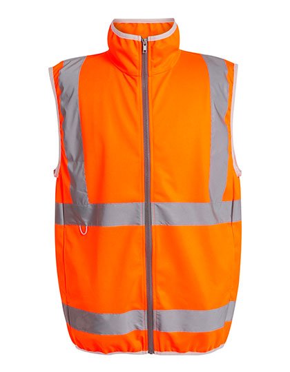 Regatta Professional Pro Hi-Vis Full Zip Gilet – Orange