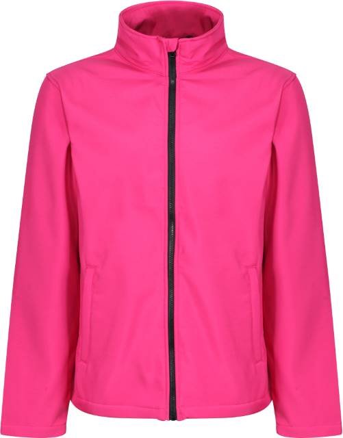 Regatta Professional Ablaze Printable Softshell Jacket – Hot Pink / Black