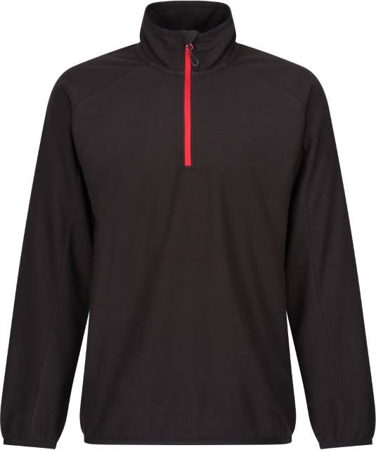 Regatta Professional Navigate Half Zip Fleece – Black / Classic Red