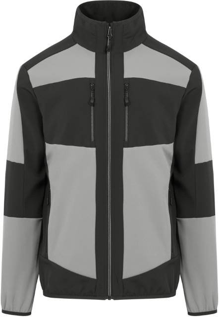 Regatta Professional E-volve Unisex 2-Layer Softshell Jacket – Mineral Grey / Ash (Heather)