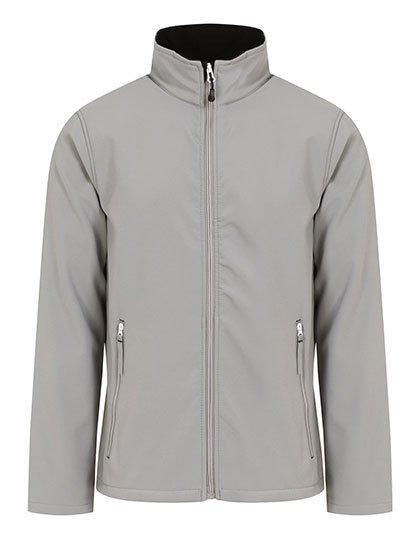 Regatta Professional Ascender 2-Layer Softshell Jacket – Mineral Grey / Black
