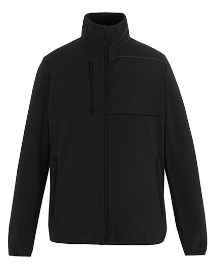 Regatta Professional Active Printable Full Zip Microfleece Jacket – Black / Black