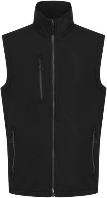 Regatta Professional Navigate 2-Layer Softshell Bodywarmer – Black / Seal Grey