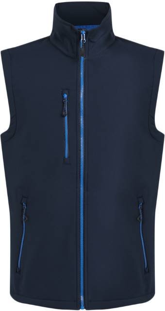 Regatta Professional Navigate 2-Layer Softshell Bodywarmer – Navy / French Blue