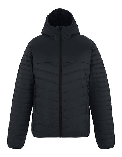 Regatta Professional Loftlite Hooded Baffle Jacket – Seal Grey / Black