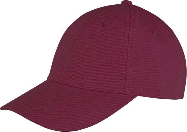 Result Headwear Memphis Brushed Cotton Low Profile Cap – Burgundy