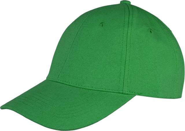 Result Headwear Memphis Brushed Cotton Low Profile Cap – Emerald Green