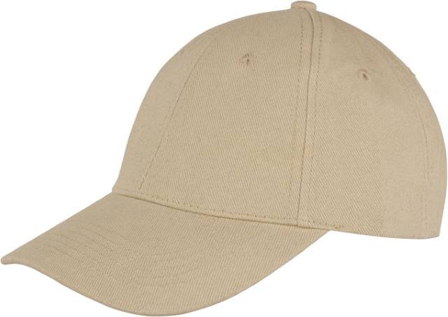 Result Headwear Memphis Brushed Cotton Low Profile Cap – Khaki