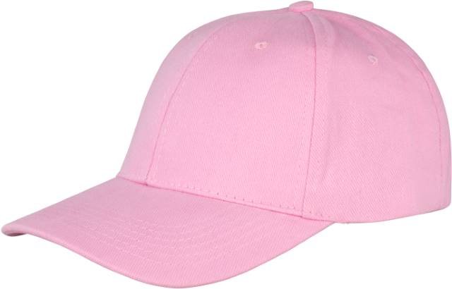 Result Headwear Memphis Brushed Cotton Low Profile Cap – Pink