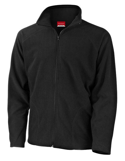 Result Core Micro Fleece Jacket – Black