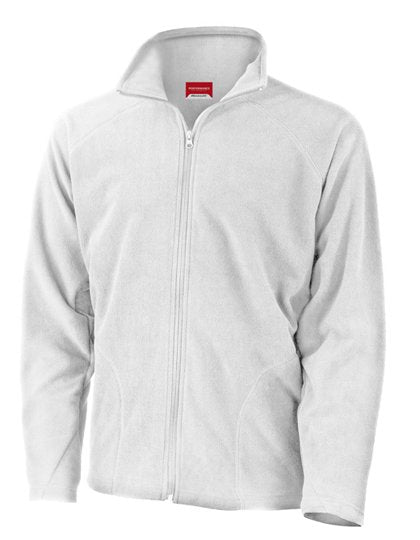 Result Core Micro Fleece Jacket – White